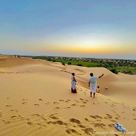 Amazing Desert Camp Hotel ไจซัลเมอร์ ภายนอก รูปภาพ