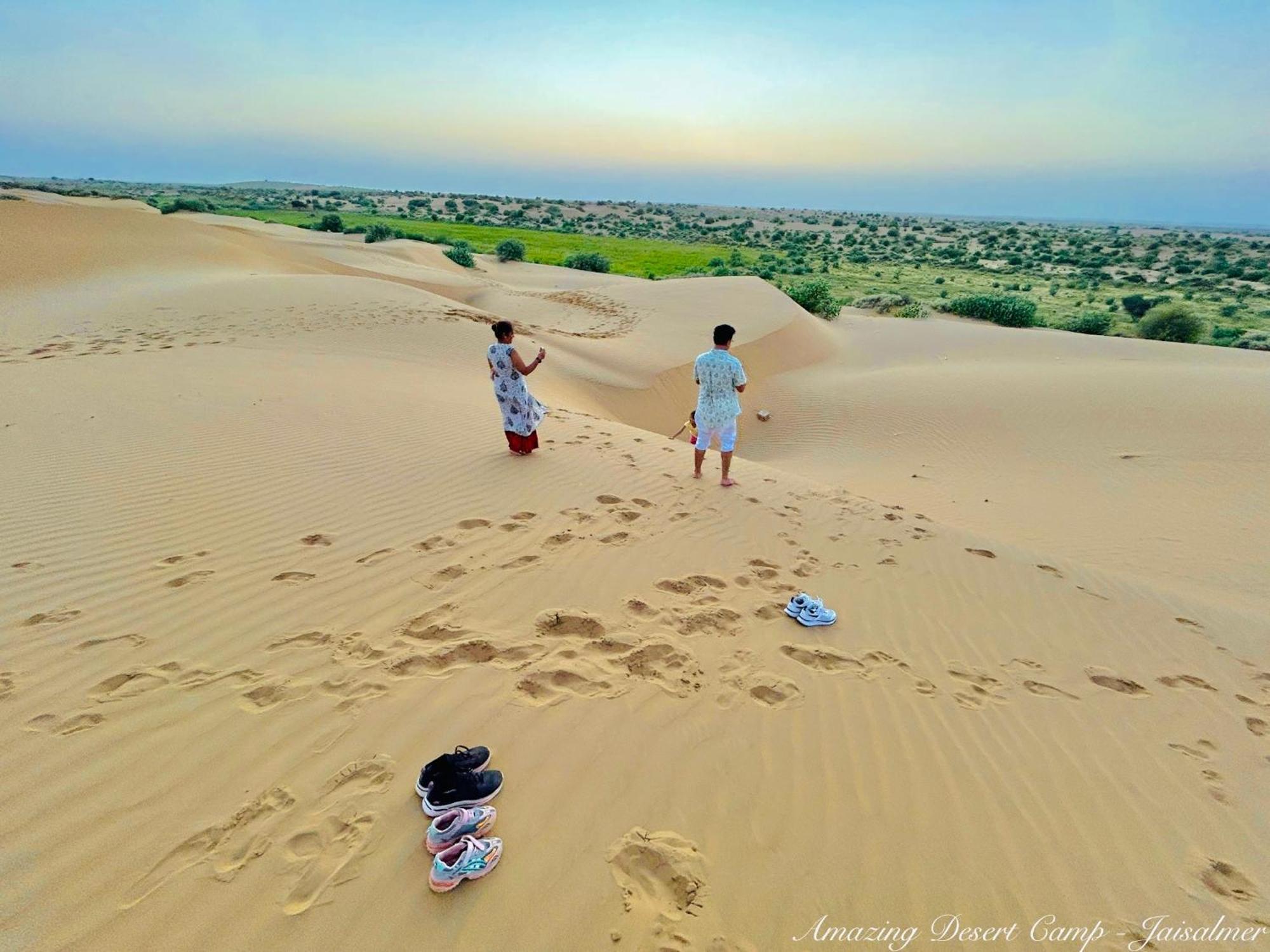 Amazing Desert Camp Hotel ไจซัลเมอร์ ภายนอก รูปภาพ