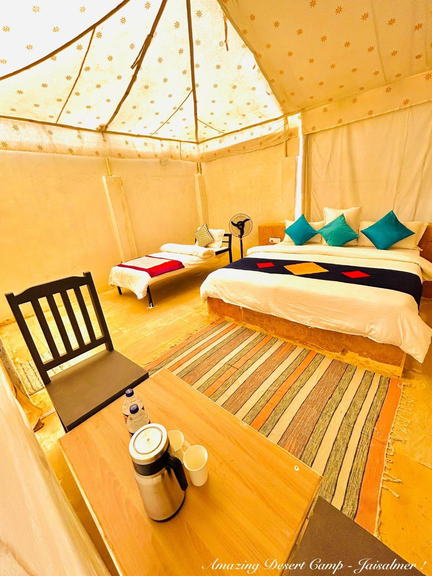 Amazing Desert Camp Hotel ไจซัลเมอร์ ภายนอก รูปภาพ