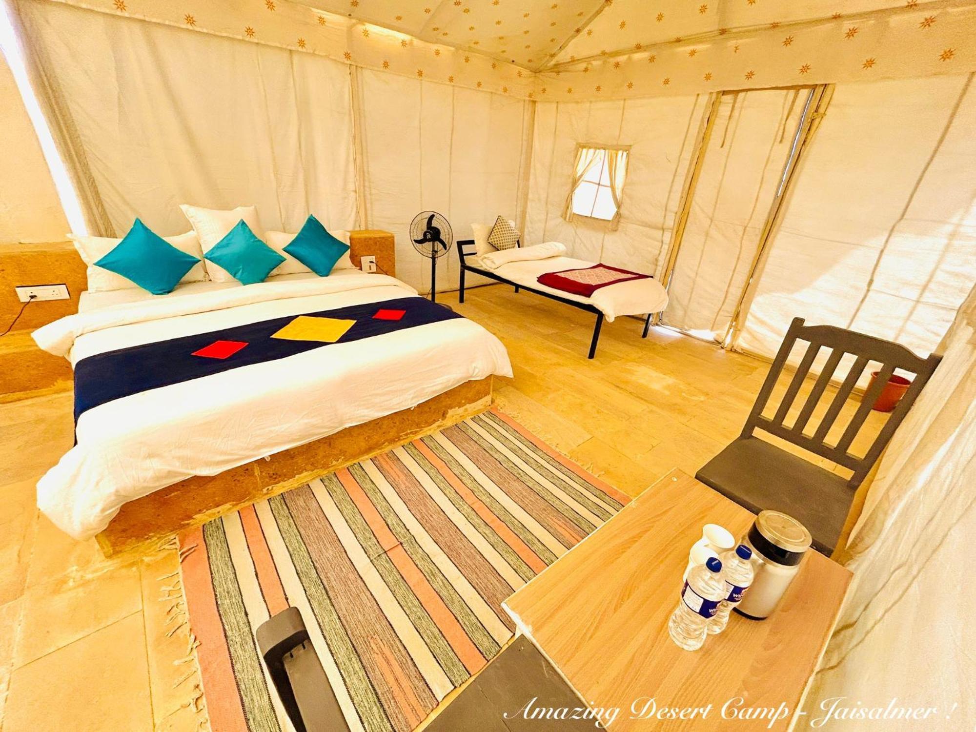 Amazing Desert Camp Hotel ไจซัลเมอร์ ภายนอก รูปภาพ