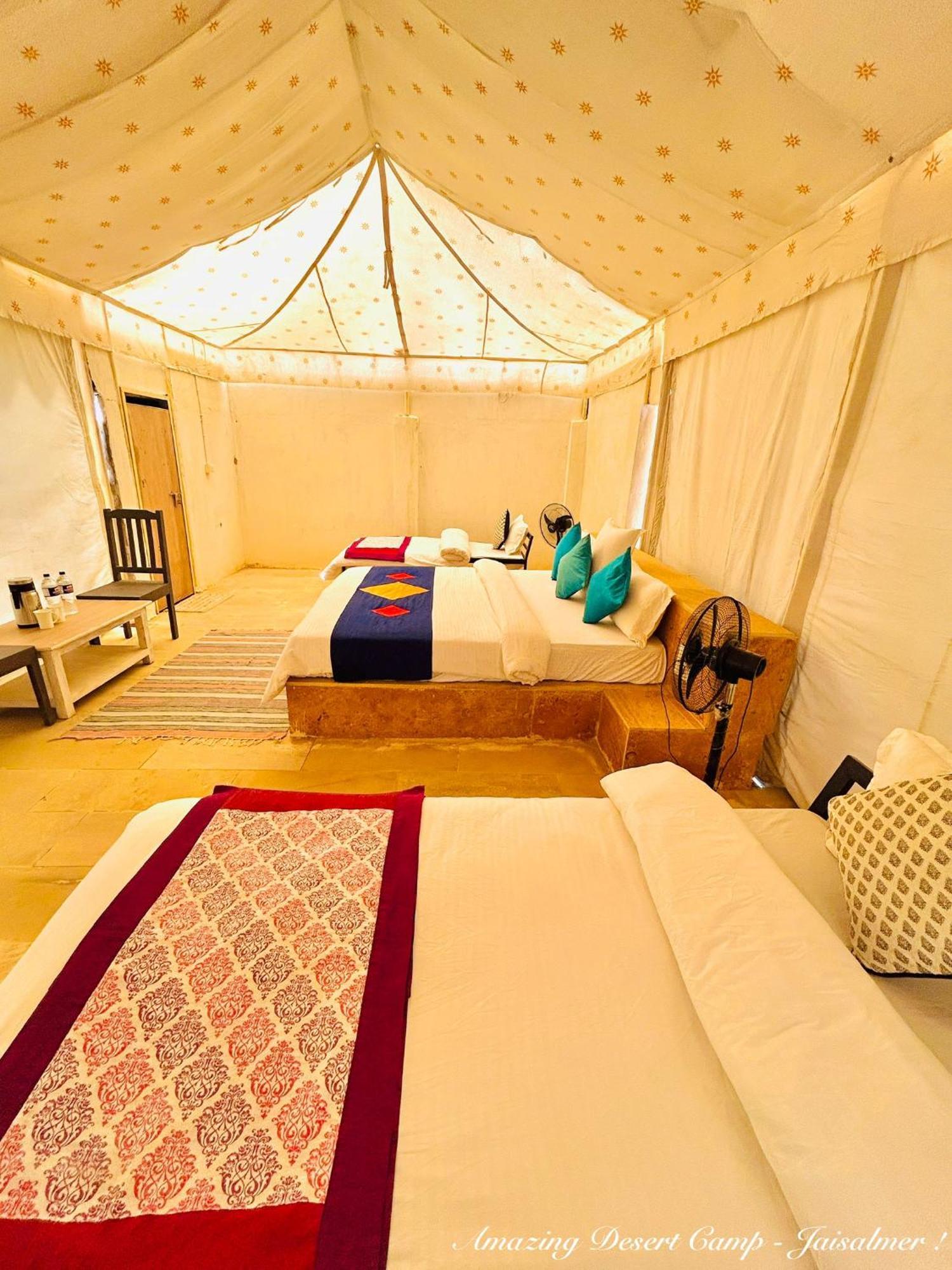 Amazing Desert Camp Hotel ไจซัลเมอร์ ภายนอก รูปภาพ