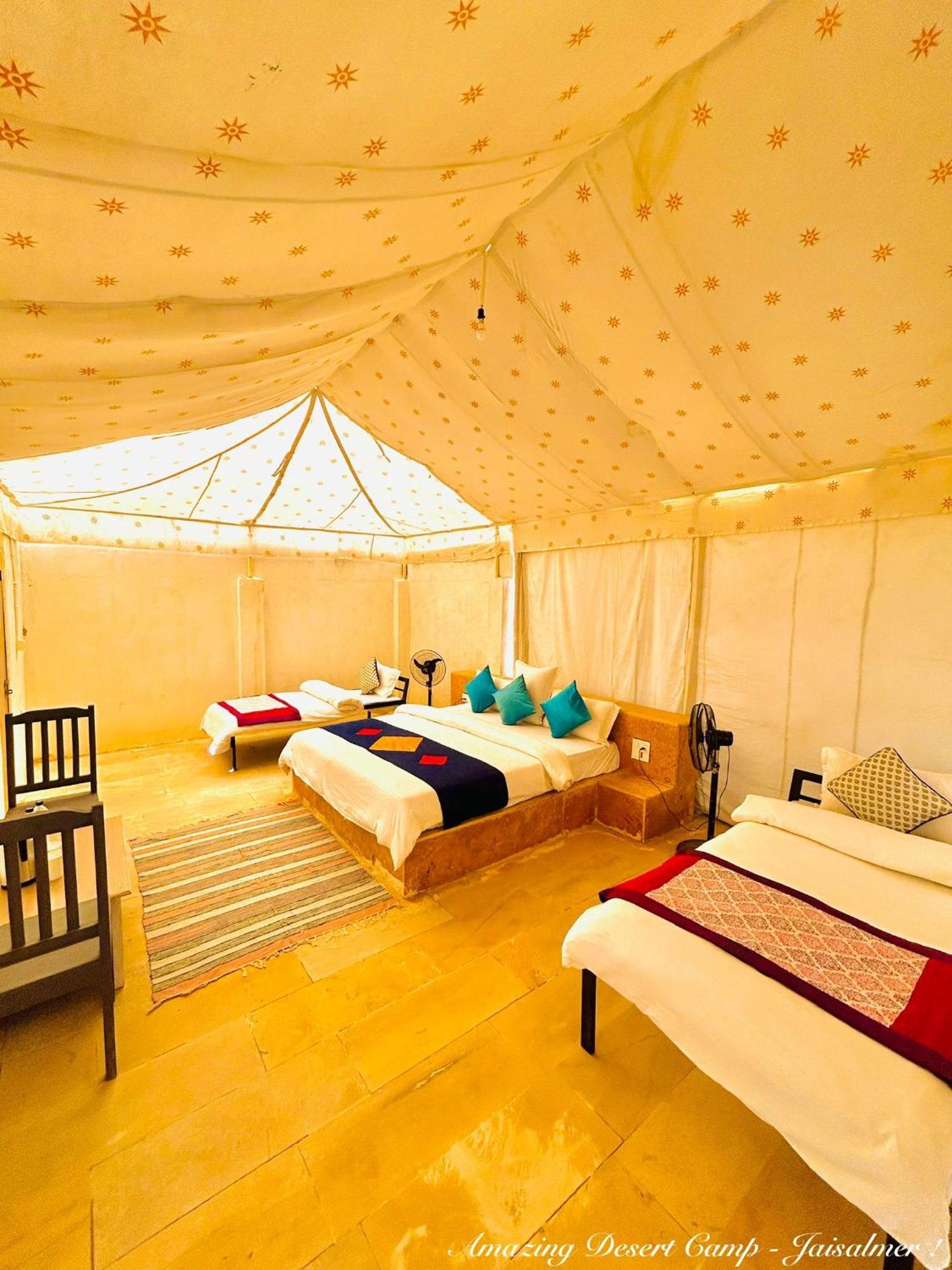 Amazing Desert Camp Hotel ไจซัลเมอร์ ภายนอก รูปภาพ