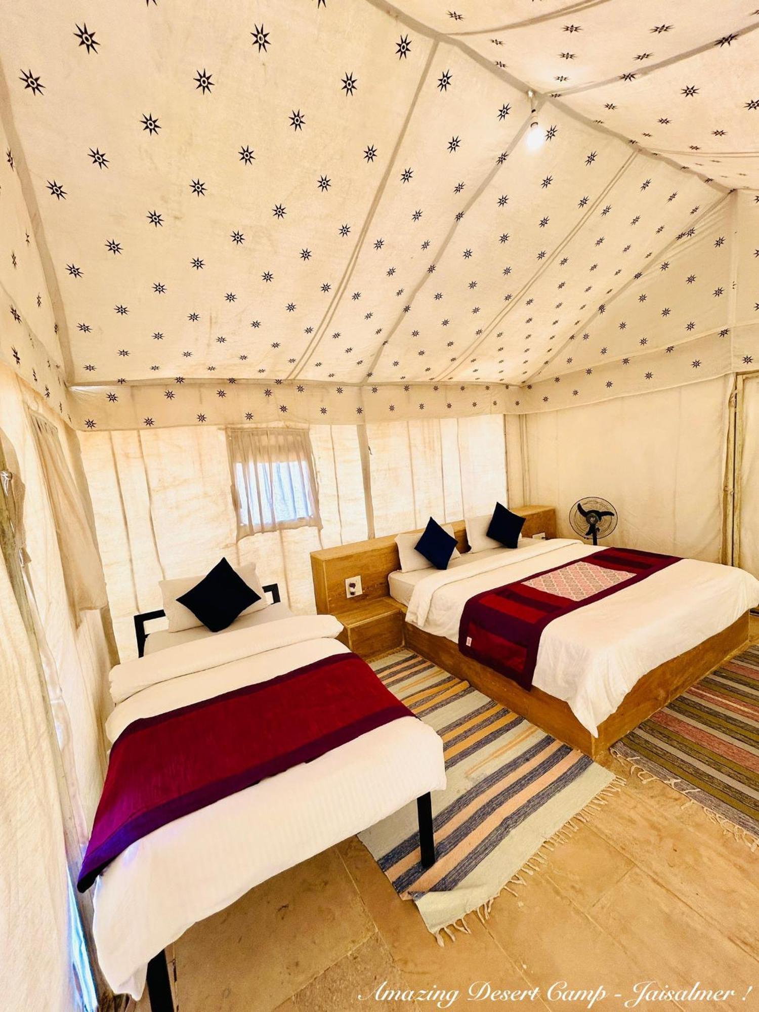 Amazing Desert Camp Hotel ไจซัลเมอร์ ภายนอก รูปภาพ