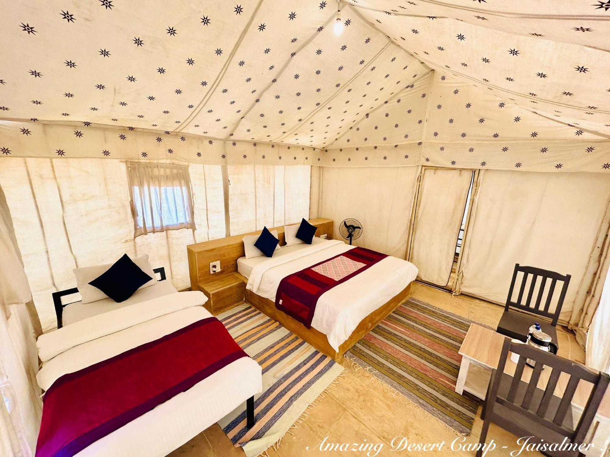 Amazing Desert Camp Hotel ไจซัลเมอร์ ภายนอก รูปภาพ