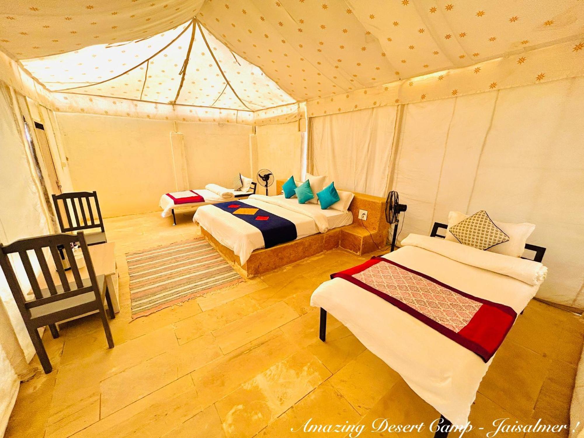 Amazing Desert Camp Hotel ไจซัลเมอร์ ภายนอก รูปภาพ