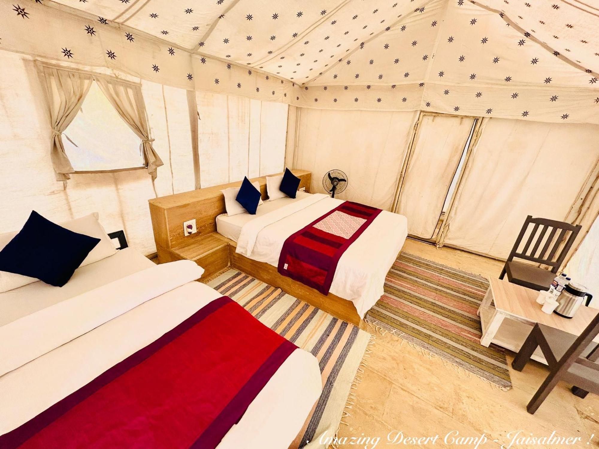 Amazing Desert Camp Hotel ไจซัลเมอร์ ภายนอก รูปภาพ