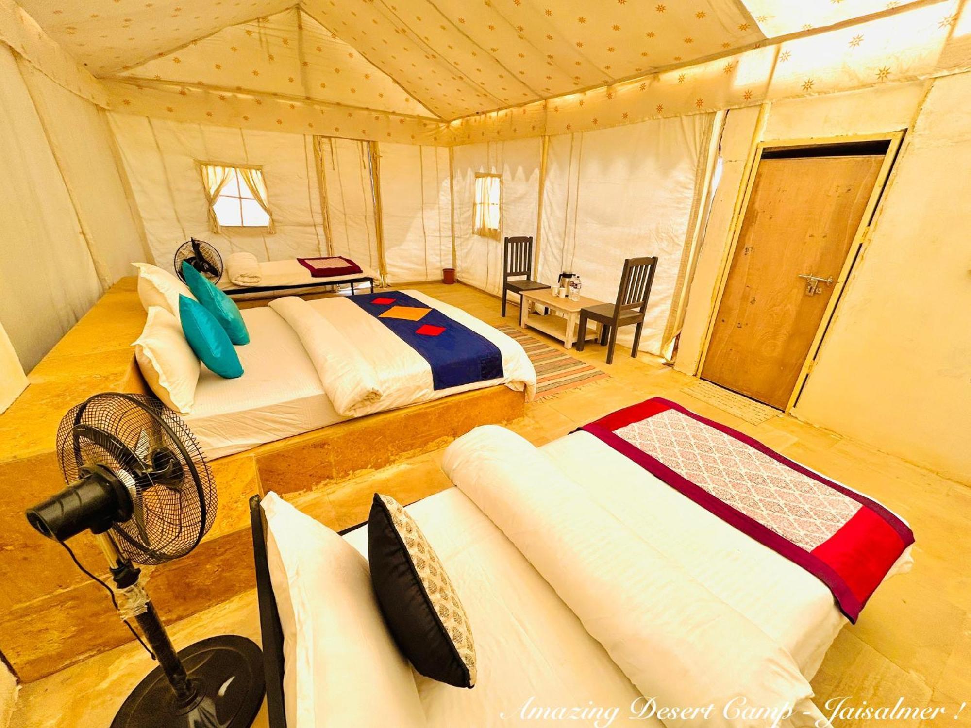 Amazing Desert Camp Hotel ไจซัลเมอร์ ภายนอก รูปภาพ