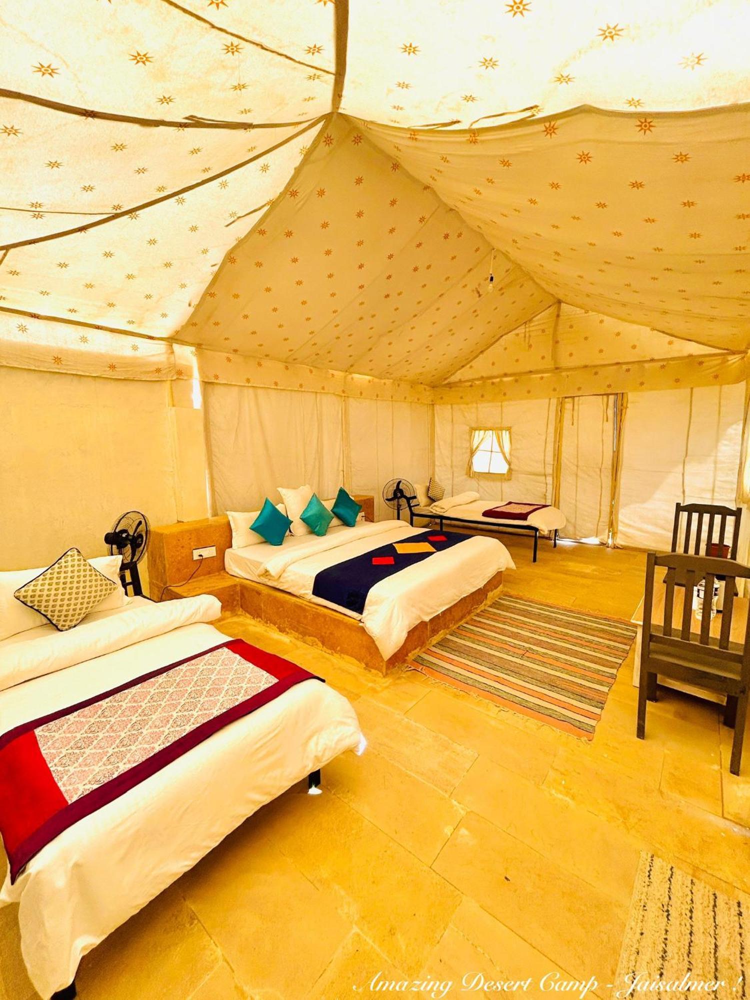 Amazing Desert Camp Hotel ไจซัลเมอร์ ภายนอก รูปภาพ