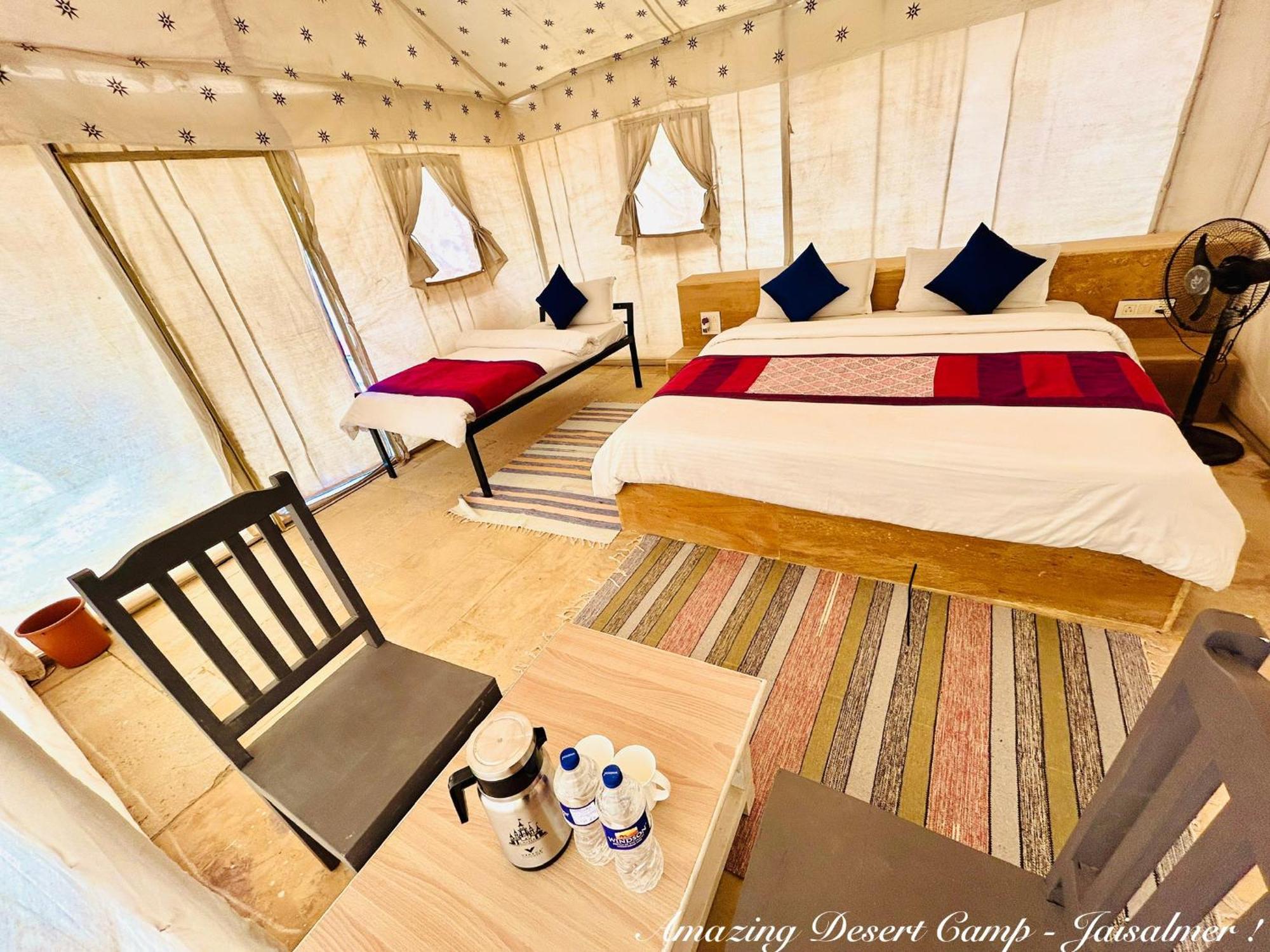 Amazing Desert Camp Hotel ไจซัลเมอร์ ภายนอก รูปภาพ